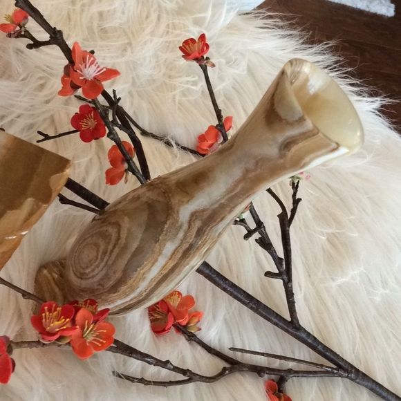 💞Set of 2 carved stone pices💞 - Picture 3 of 8